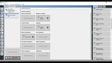 009 OpenStudio Tutorial in Arabic: Schedules Part 3 Schedule Set