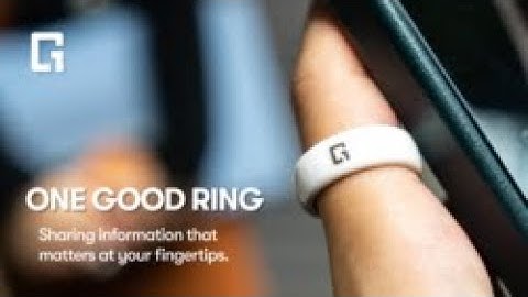 One Good Ring Information At Your Fingertips - One Good Ring™: Information At Your Fingertips