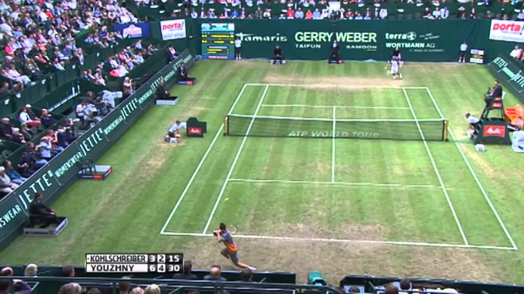 Halle 2013 Friday Highlights Youzhny Kohlschreiber