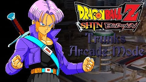 TRUNKS Arcade Mode - Dragon Ball Z: Shin Budokai (PSP)