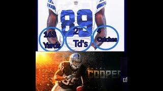 Madden 19- Amari Cooper cowboys gameplay!!! (Cowboys vs Titans)