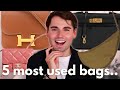 MY 5 MOST USED LUXURY HANDBAGS + BUDGET BUYS | Best Of My Luxury Bag Collection 2022: Hermes, Chanel