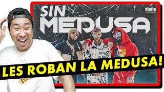 Jhay Cortez, Anuel AA y J Balvin se quedan SIN MEDUSA 😂 REACCION Coreano Loco