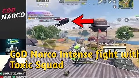 CoD Narco Intense fight with Toxic Squad | Call of Duty: Mobile #codm #callofdutymobile