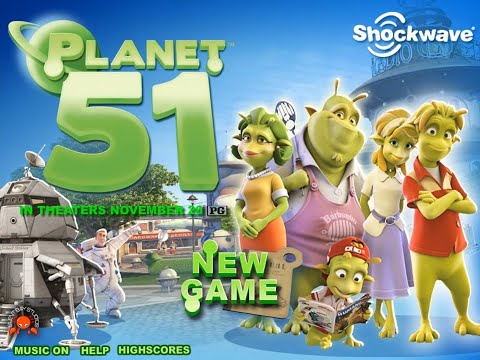 Planet 51 - Full Walkthrough