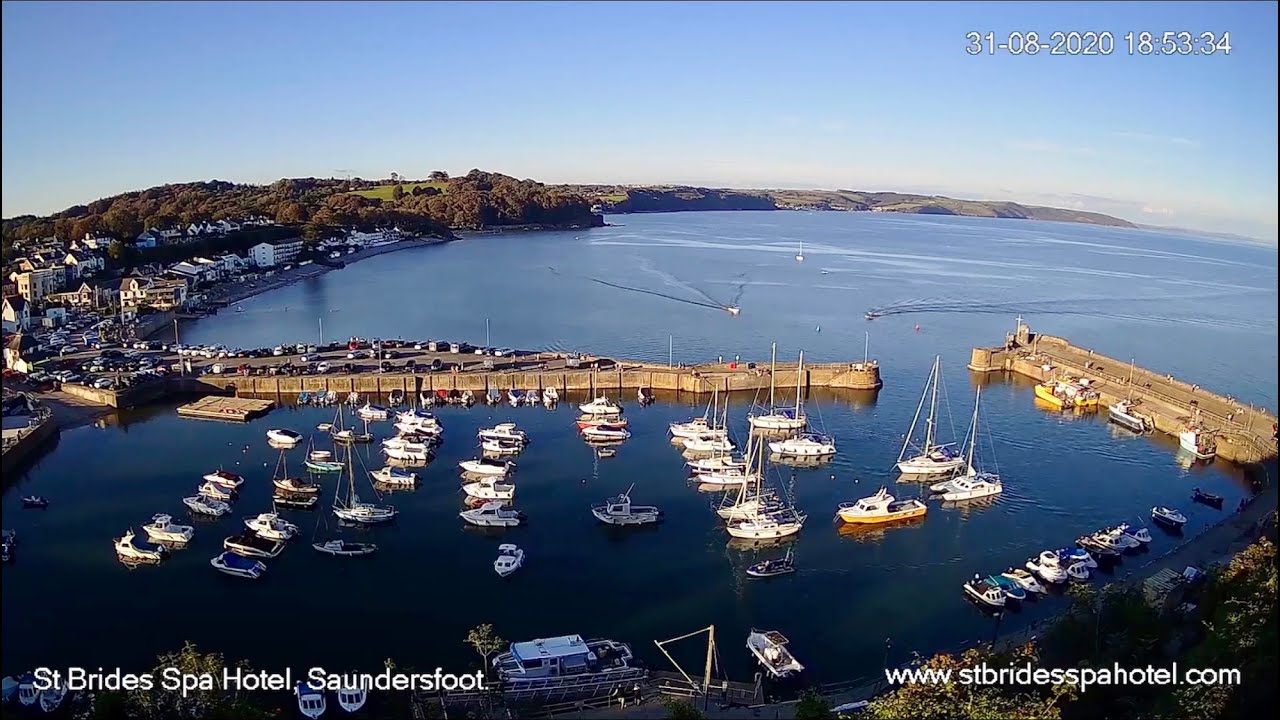 St Brides Spa Hotel, Saundersfoot Live Webcam