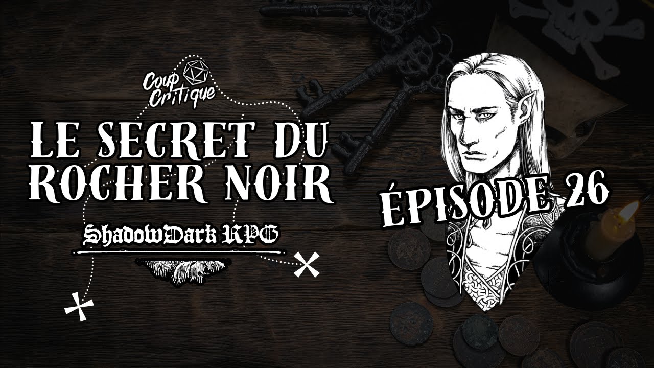 SHADOWDARK JDR | Le secret du rocher noir - Épisode 26 : À la recherche de la cité sous-marine🪸🌊