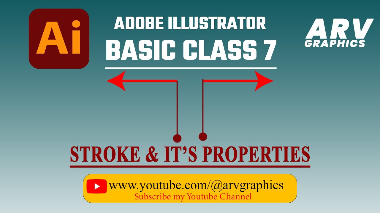 ILLUSTRATOR II STROKE & IT'S PROPERTIES - YouTube