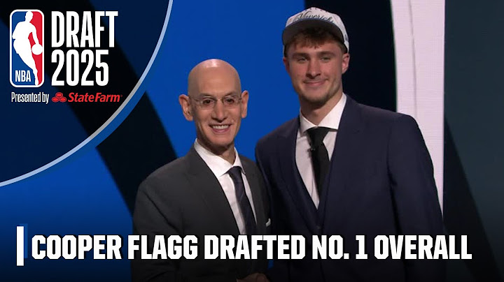The Mavericks select Cooper Flagg with the 1st overall pick | 2025 NBA Draft