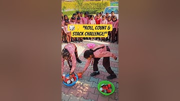 🎲⚡ “Roll, Count & Stack Challenge!” #challenge #game #fun