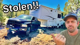 HUGE trailer gets Abandoned in the desert!  Can we get it back?? screenshot 4