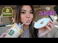 I ATE ONLY PANERA FOR 24 HOURS CHALLENGE! (Breakfast, lunch & dinner!!)