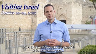 Visiting Israel October 2023