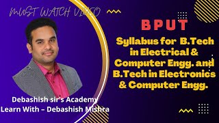 SYLLABUS FOR BPUT STUDENTS.