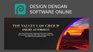 Design banner dengan software online screenshot 1