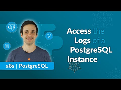 Kubernetes Native Data Service: Access the Logs of a PostgreSQL Instance | Episode 11