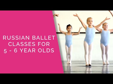 Ballet 1 Class for 5 - 6 Year old Kids in Orlando - Russian Ballet - Orlando, FL