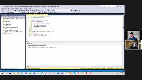 Creating a database in Microsoft SSMS then scaffolding it to ASP.NET Core 3.1 web application.