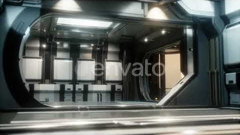 Sci-fi Tunnel or Spaceship Corridor | Motion Graphics - Envato elements