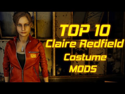 Top 10 Costume mods for Claire Redfield Resident Evil 2 Remake