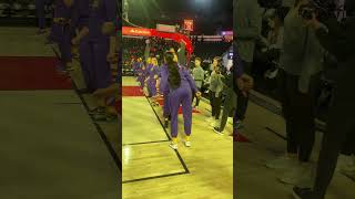 Angel Reese in warmups 🏀