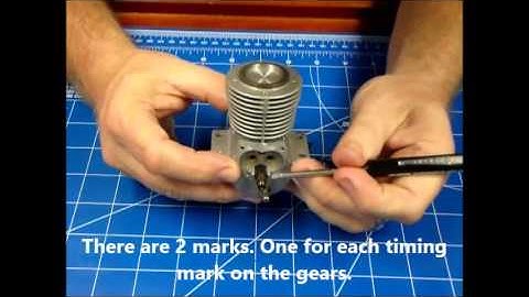 How To: Set the timing on an Enya 4C engine