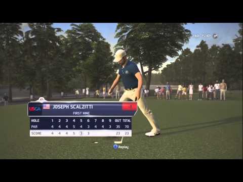 Tiger Woods 14 Career Gameplay Walkthrough Part 1 - Intro and First Round