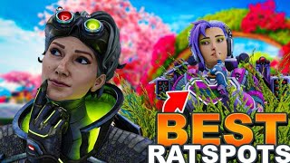 Top 10 RAT SPOTS Olympus Apex Legends Season 18