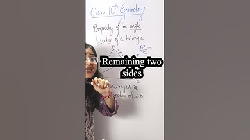 Angle bisector theorem #maharashtrastateboardmaths