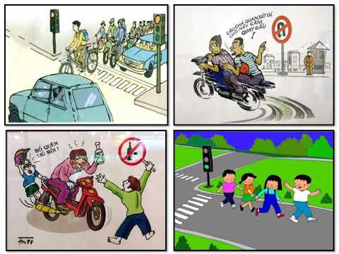 Tuần 28 - 08/5 - Đạo đức - Tôn trọng luật giao thông - Giáo viên: Lê Thị Cẩm Bình