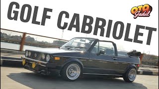 VW Golf MK1 Cabriolet 1983, Mobil Langka Di Ambrosekunst Garage | Otojadul screenshot 3