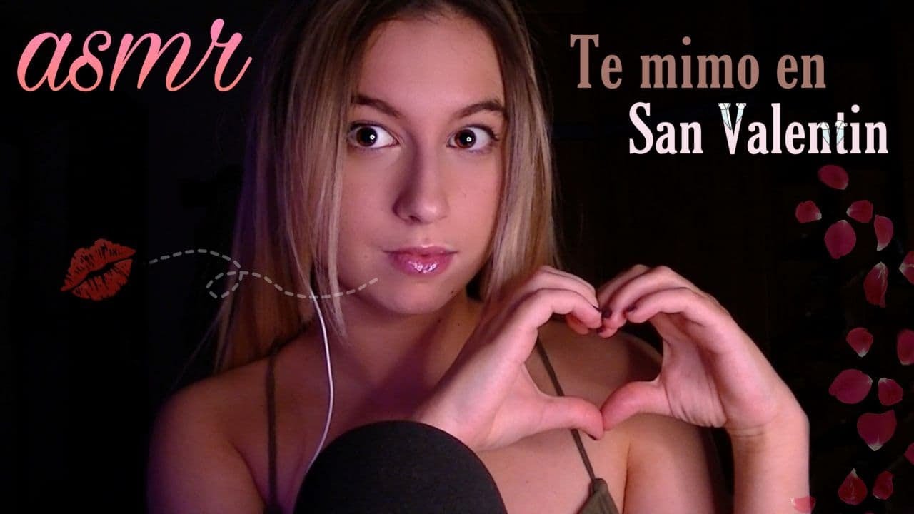 ASMR - Paso San Valentín contigo y te mimo - ATENCIÓN PERSONAL - Pau ASMR