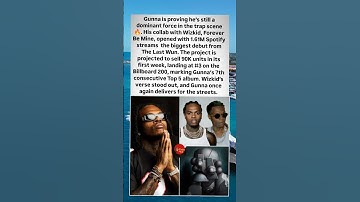 Thumbnail of Gunna & Wizkid BREAK Records with “Forever Be Mine” 1.61M Streams #billboard #gunna #wizkid #shorts