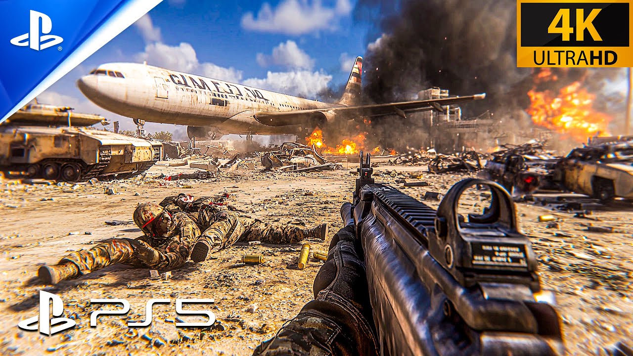 (PS5) THE GULF WAR 1991 | Realistic Immersive ULTRA Graphics Gameplay ...