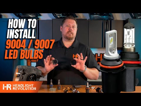 How to install 9004 or 9007 LED Headlight Bulbs - Tips and Tricks from Headlight Revolution