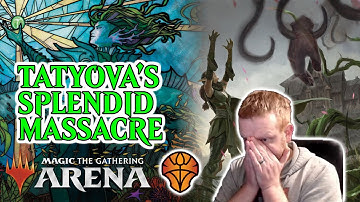 IS FIELD OF THE DEAD BACK IN STANDARD??? — 🟢⚫️Four-Colour🟡🔵 Tatyova Domain — MTG Arena Standard