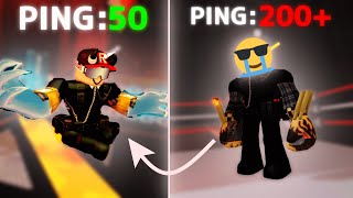 How do I get low ping in boxing league... 【Roblox】