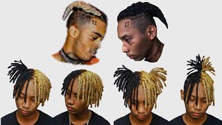 How to French Braid (Easy Xxxtentacion Hairstyle) Two Strand  Twist/Dreadlock