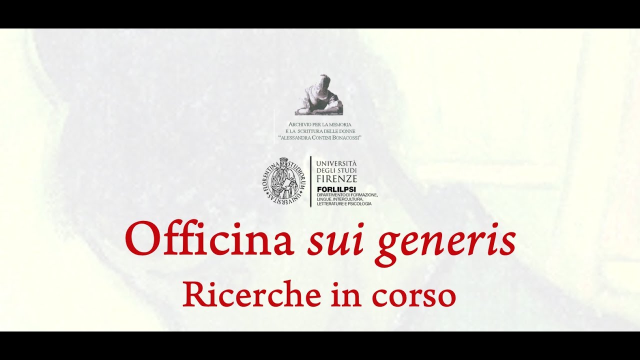 Federico Fastelli, “Le poetesse visive. Lucia Marcucci e Ketty la Rocca” -  YouTube