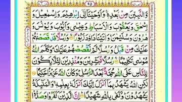 Surah An Nisa (سورة النساء) Para 6th Ruku 1-4 by QMA channel YouTube.