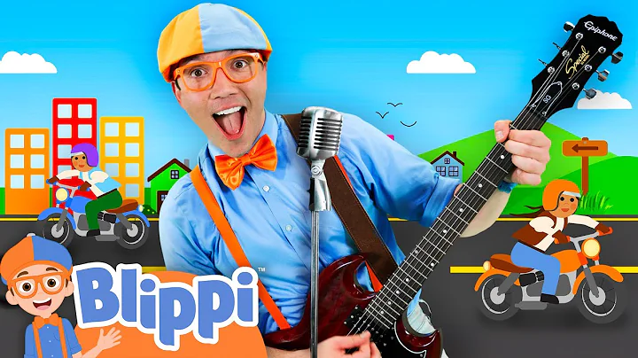 Motorcycle Song | Blippi Songs 🎶| Educational Songs For Kids