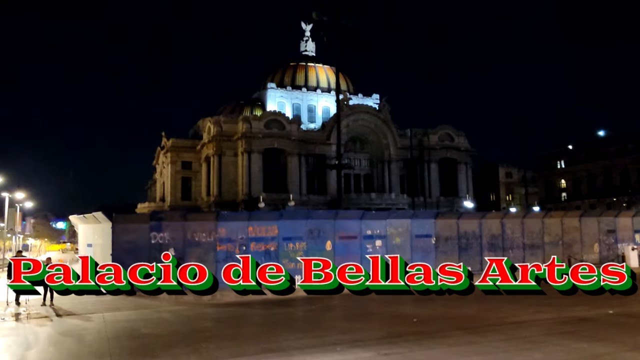Conocimos el hermoso Palacio de Bellas Artes en Ciudad de México. Mirá por qué lo han bloqueado