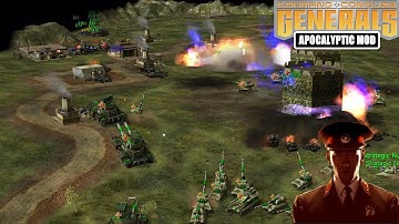 BIG CHINA BATTLE - C&C Generals Zero Hour Apocalyptic 2.2