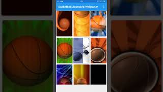 Basketball Animated Wallpaper (Android) screenshot 2