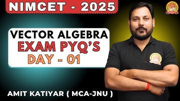 VECTOR ALGEBRA IMPORTANT PYQ