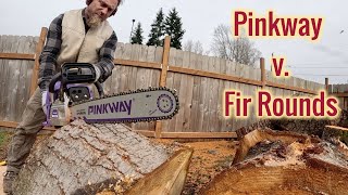 Pinkway 63ACG v. MASSive Douglas Fir Rounds