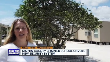 Charter school unveils new security system