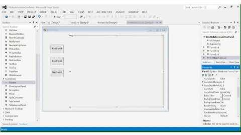 Multiple forms in one panel