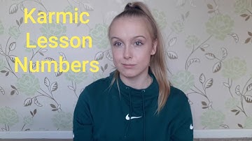 Karmic Lesson Numbers || What Are Yours and What They Mean For You