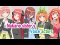 Gotoubun no Hanayome voice actors